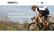 Tablet Screenshot of craft-sports.de